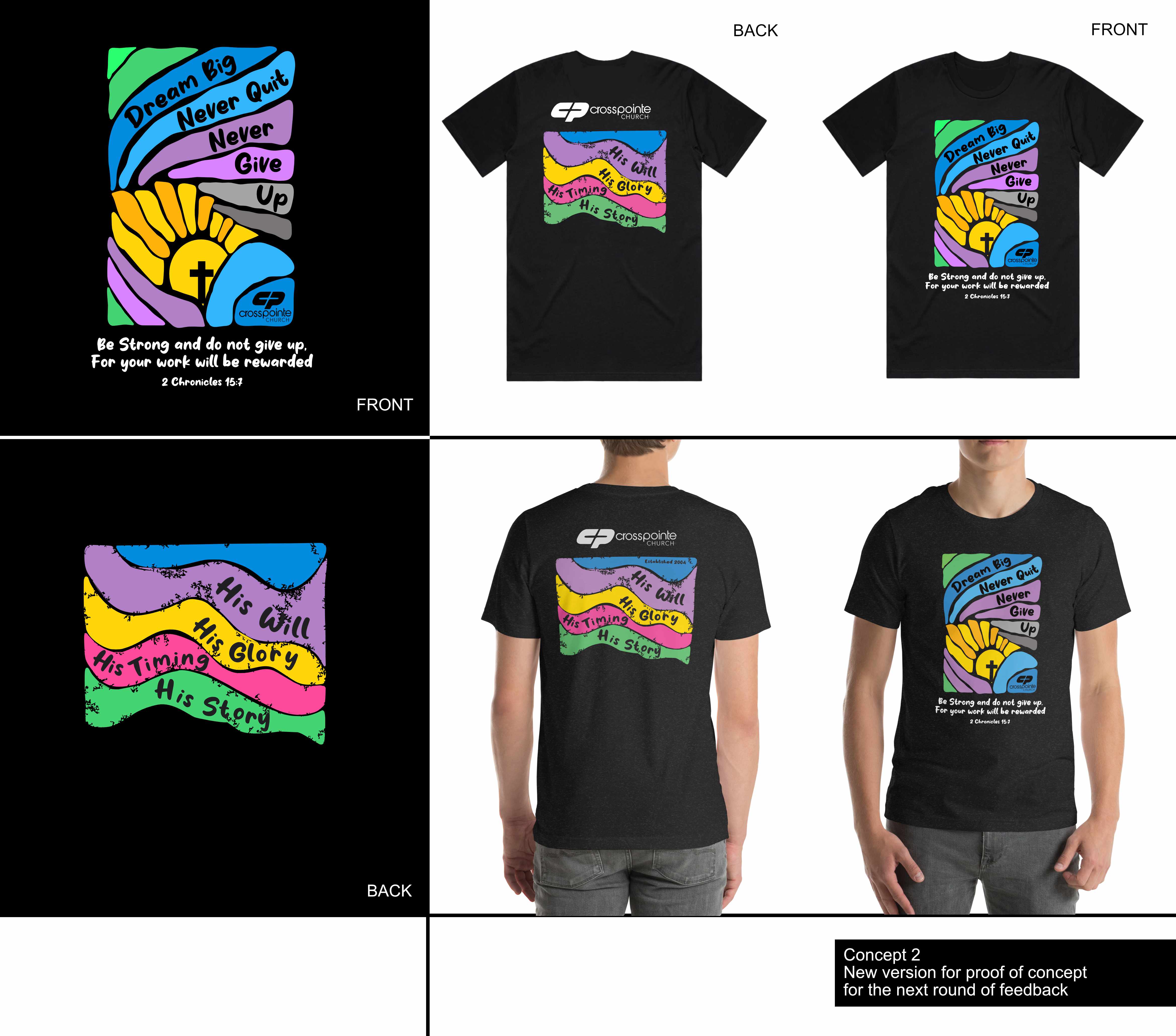 T-shirt Design by AnninWonderland for CrossPointe Church | Design #32345532
