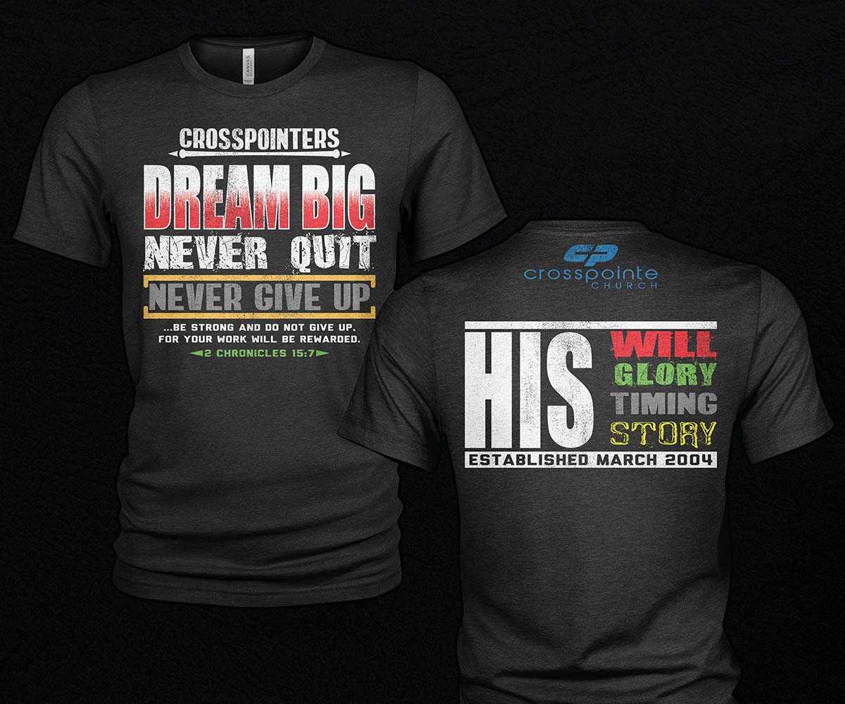 T-Shirt-Design von Milton Bhowmik für CrossPointe Church | Design #32291102
