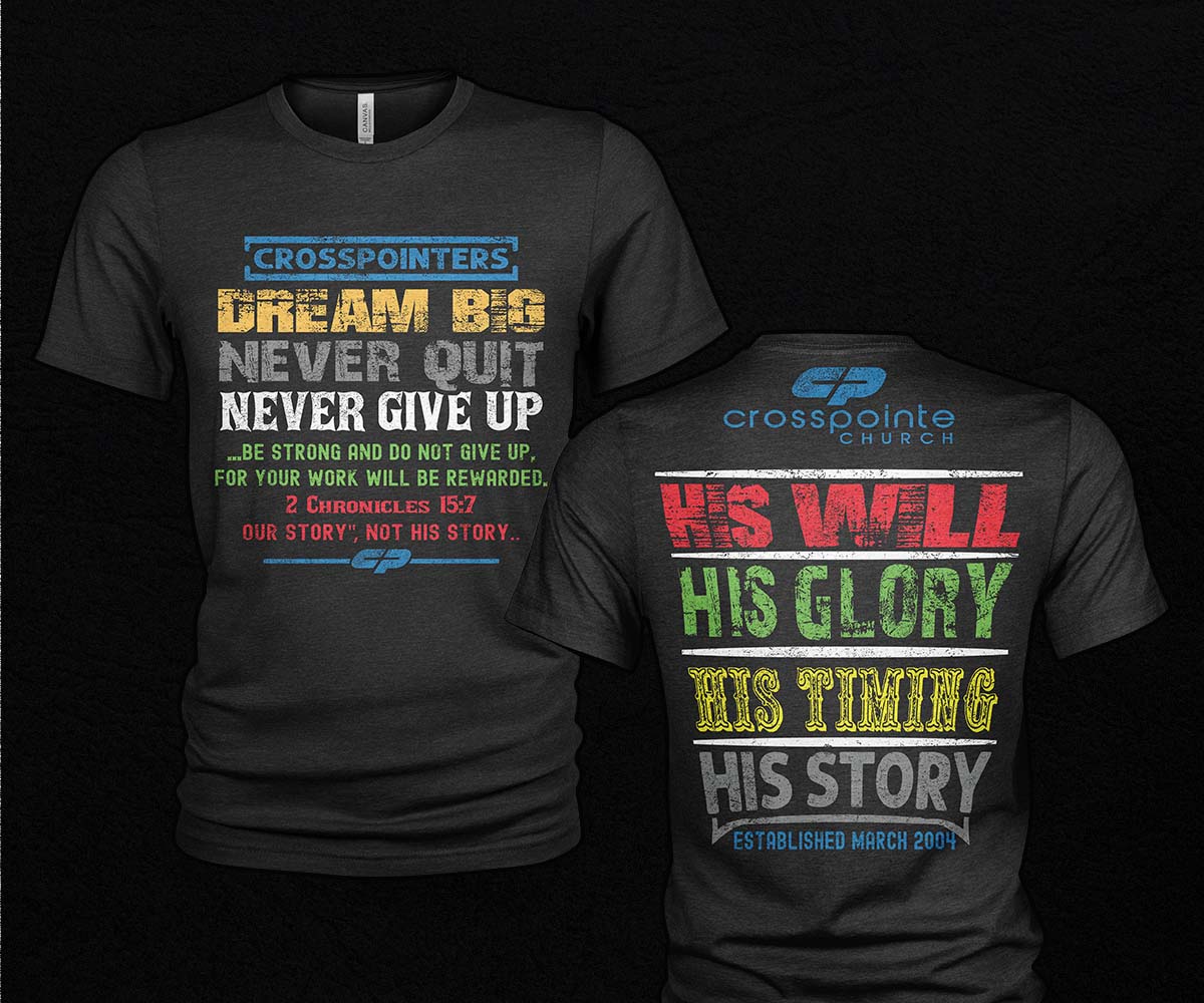 T-Shirt-Design von Milton Bhowmik für CrossPointe Church | Design #32323869