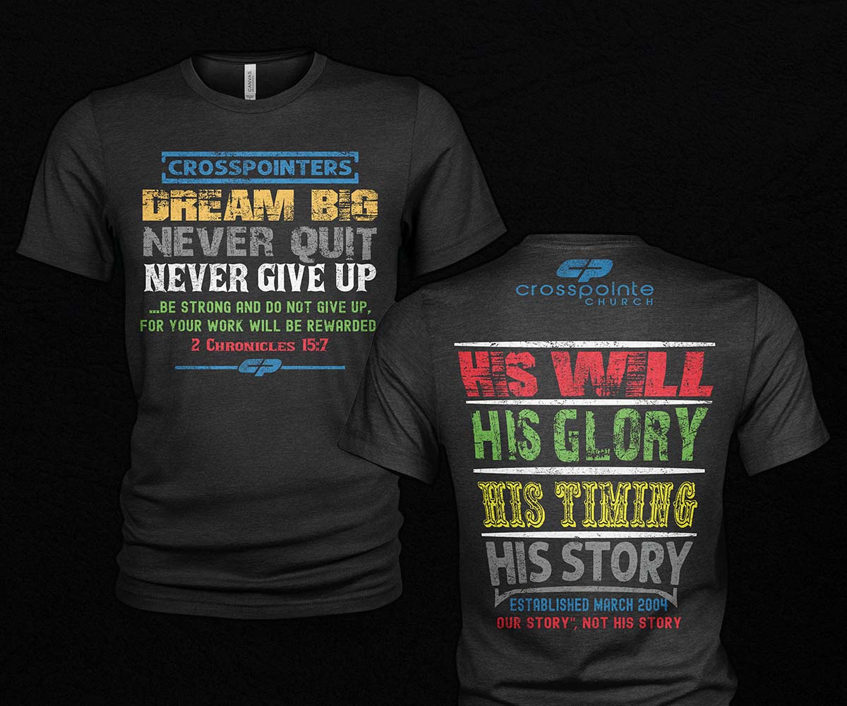 T-shirt Design by Milton Bhowmik for CrossPointe Church | Design #32325336