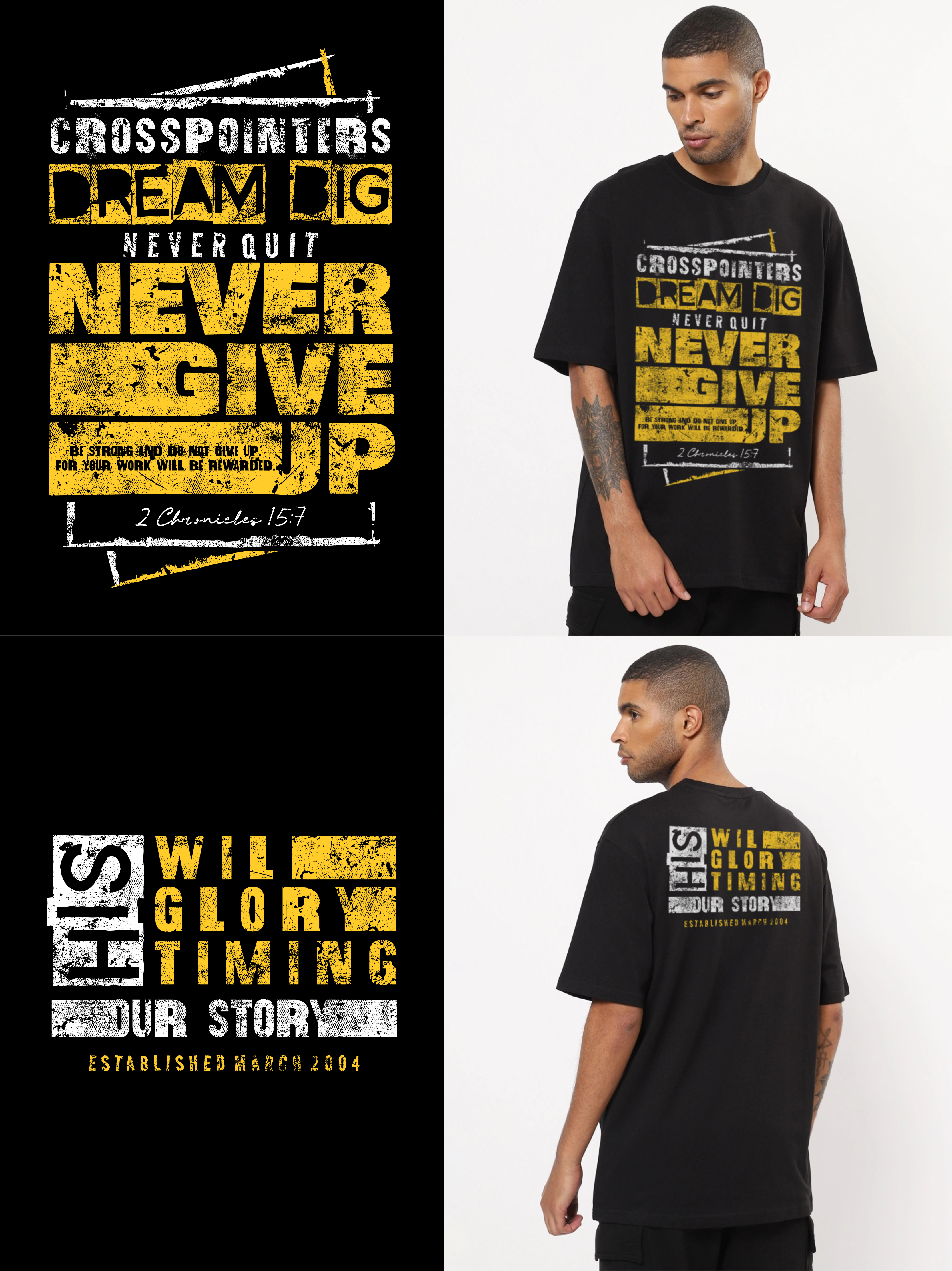 T-shirt Design by DoppelGanger Studio for CrossPointe Church | Design #32287027