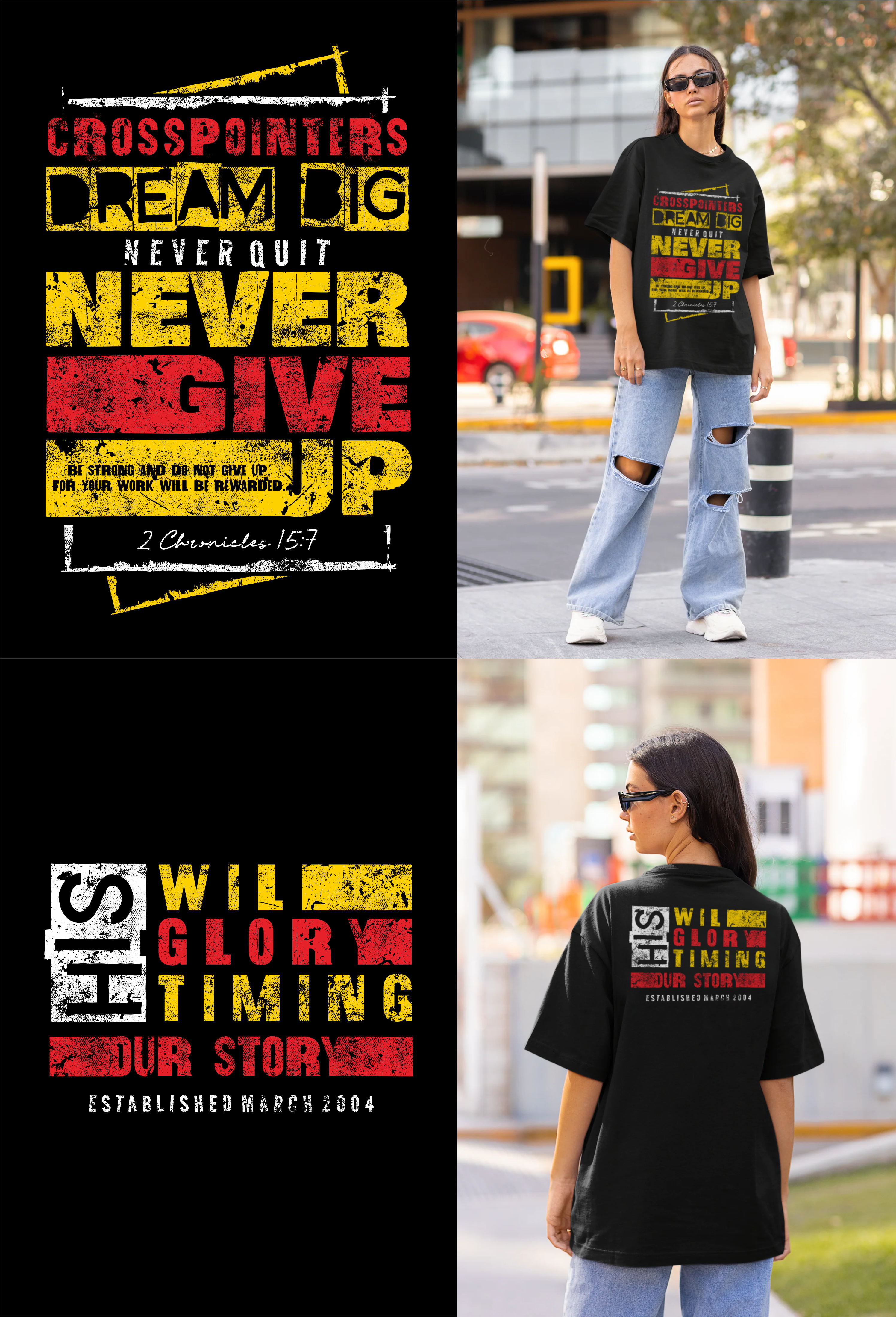 T-shirt Design by DoppelGanger Studio for CrossPointe Church | Design #32308701