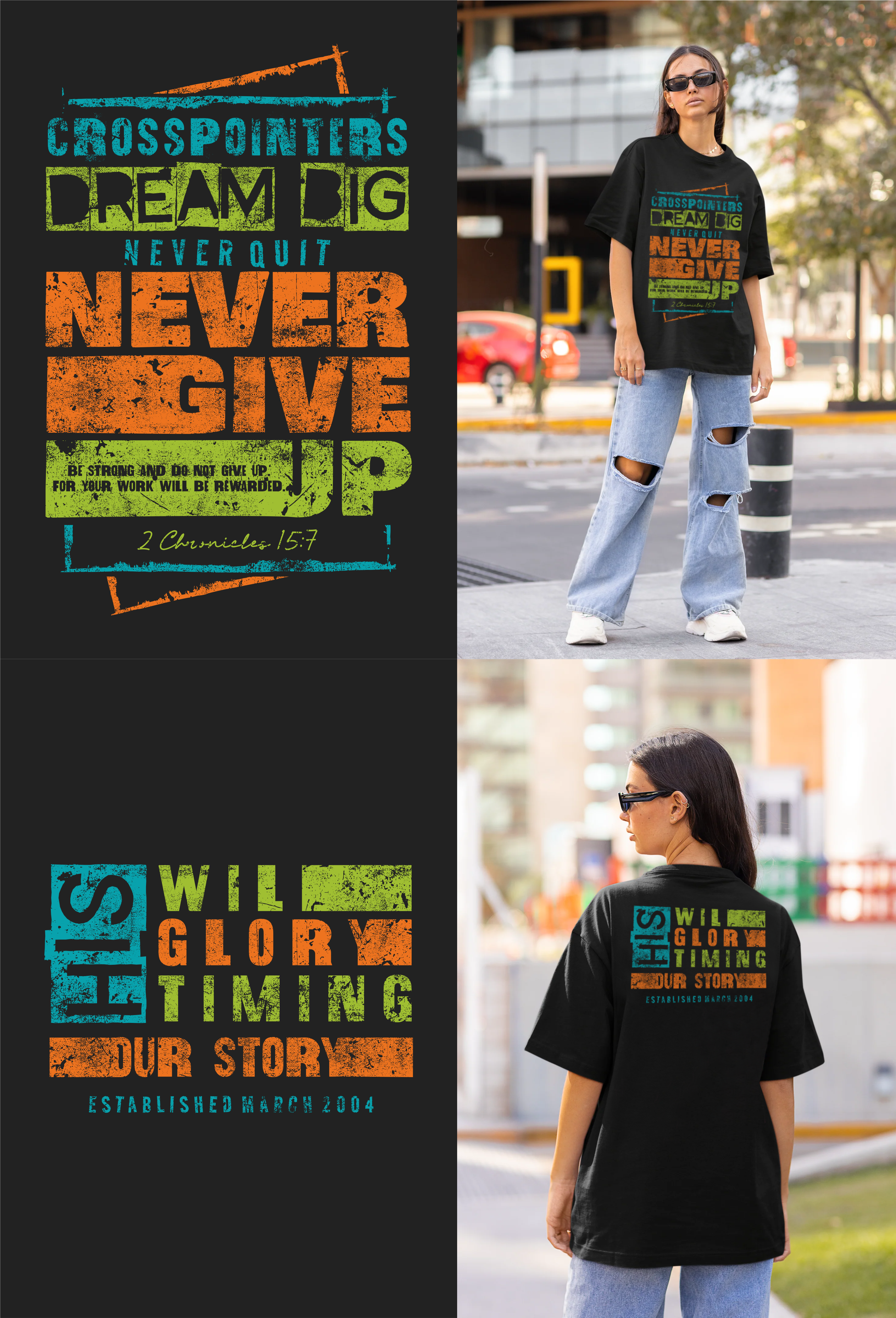 T-shirt Design by DoppelGanger Studio for CrossPointe Church | Design #32308723