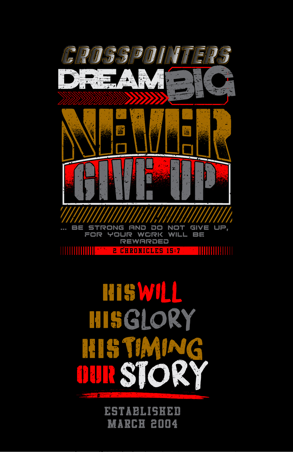 T-shirt Design by J4N5 for CrossPointe Church | Design #32336207