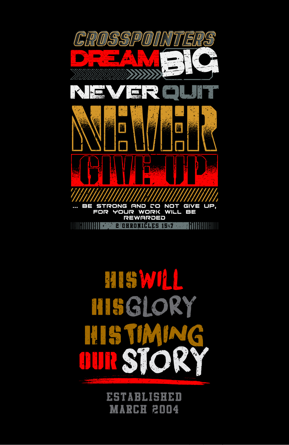 T-shirt Design by J4N5 for CrossPointe Church | Design #32336733