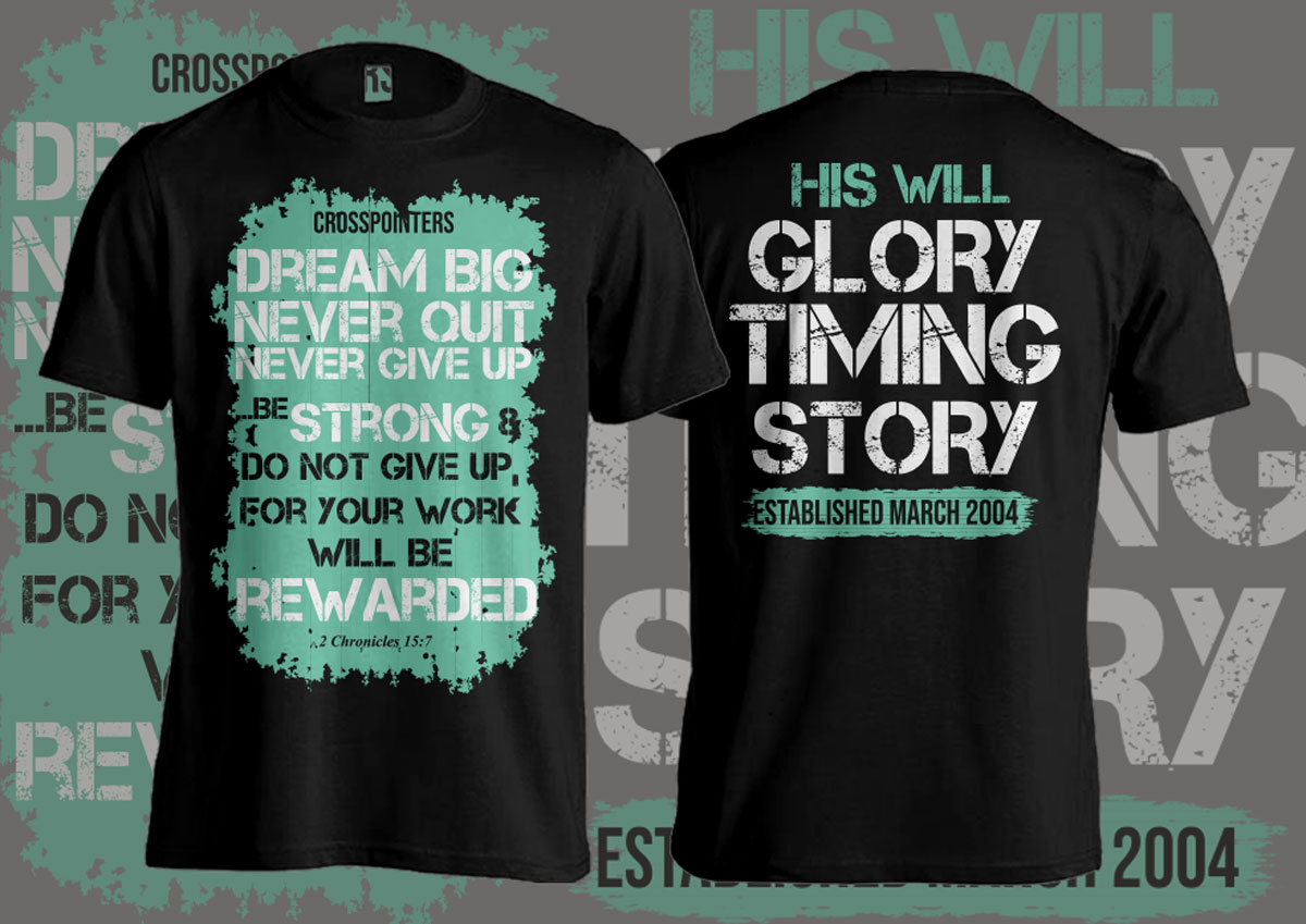 Modern, Colorful T-shirt Design for CrossPointe Church by dhamlee ...
