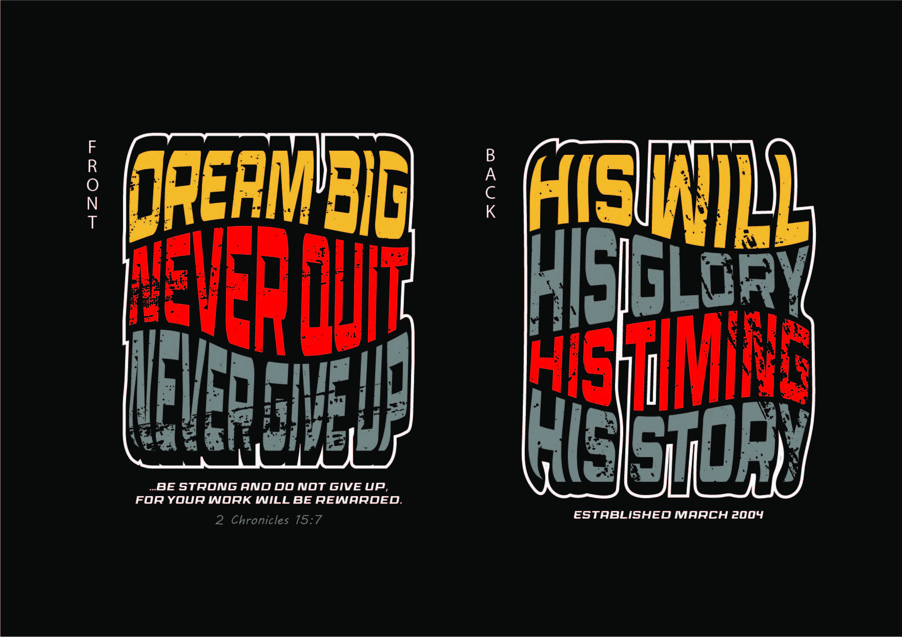 T-shirt Design by Joey RayEarth for CrossPointe Church | Design #32292865