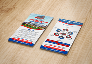Flyer Design by Sun Creative for USA Home Inspections | Design: #32299291