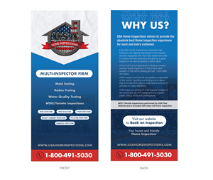 Flyer Design by G Marchiori for USA Home Inspections | Design: #32307128