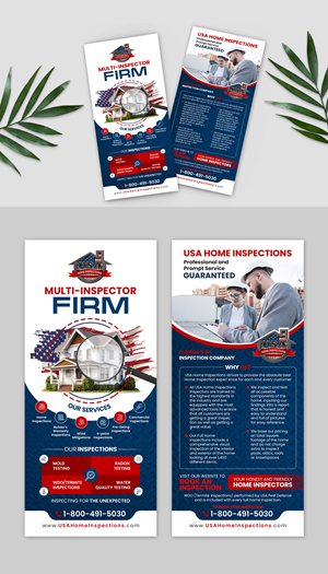 Flyer Design by debdesign for USA Home Inspections | Design: #32289073