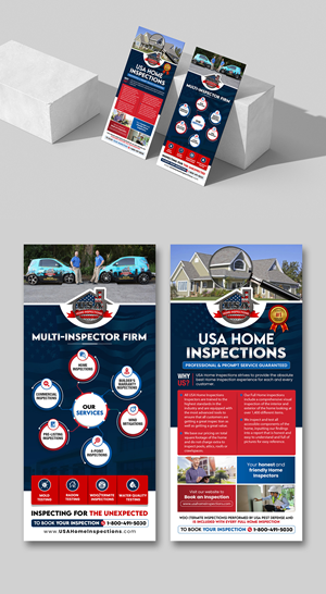 Flyer Design by debdesign for USA Home Inspections | Design: #32289790