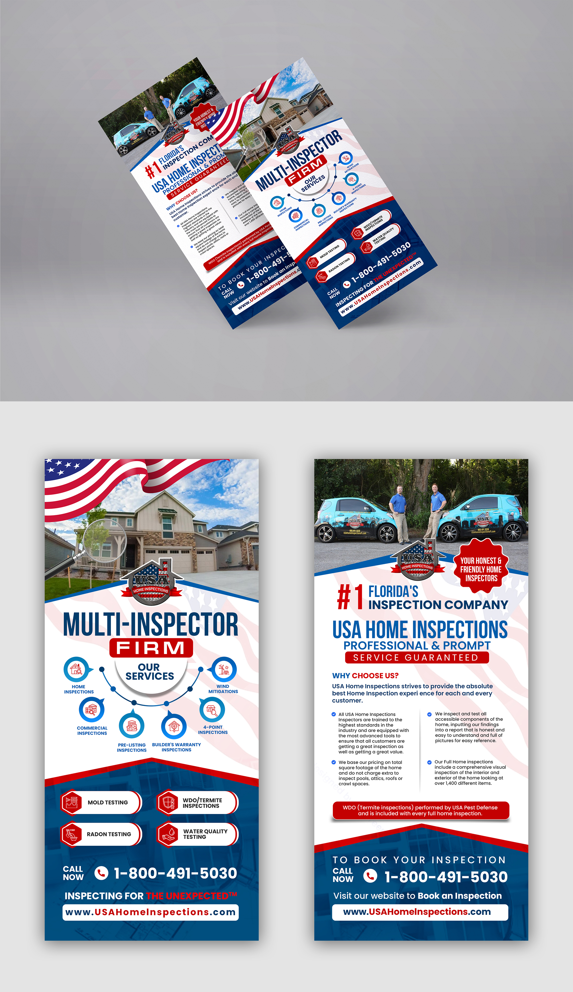 Flyer-Design von debdesign für USA Home Inspections | Design #32290354