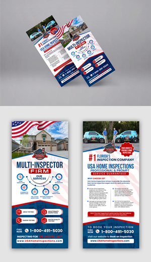 Flyer Design by debdesign for USA Home Inspections | Design: #32290354
