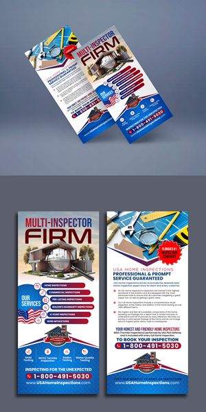Flyer Design by debdesign for USA Home Inspections | Design: #32308406