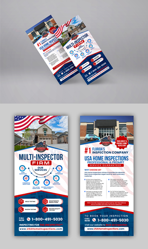 Flyer Design by debdesign for USA Home Inspections | Design: #32308508