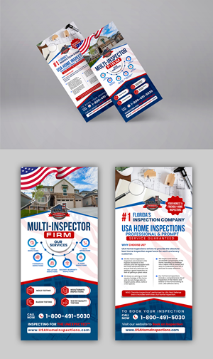 Flyer Design by debdesign for USA Home Inspections | Design: #32308509