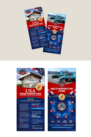 Flyer Design by debdesign for USA Home Inspections | Design: #32308551