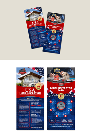 Flyer Design by debdesign for USA Home Inspections | Design: #32308552