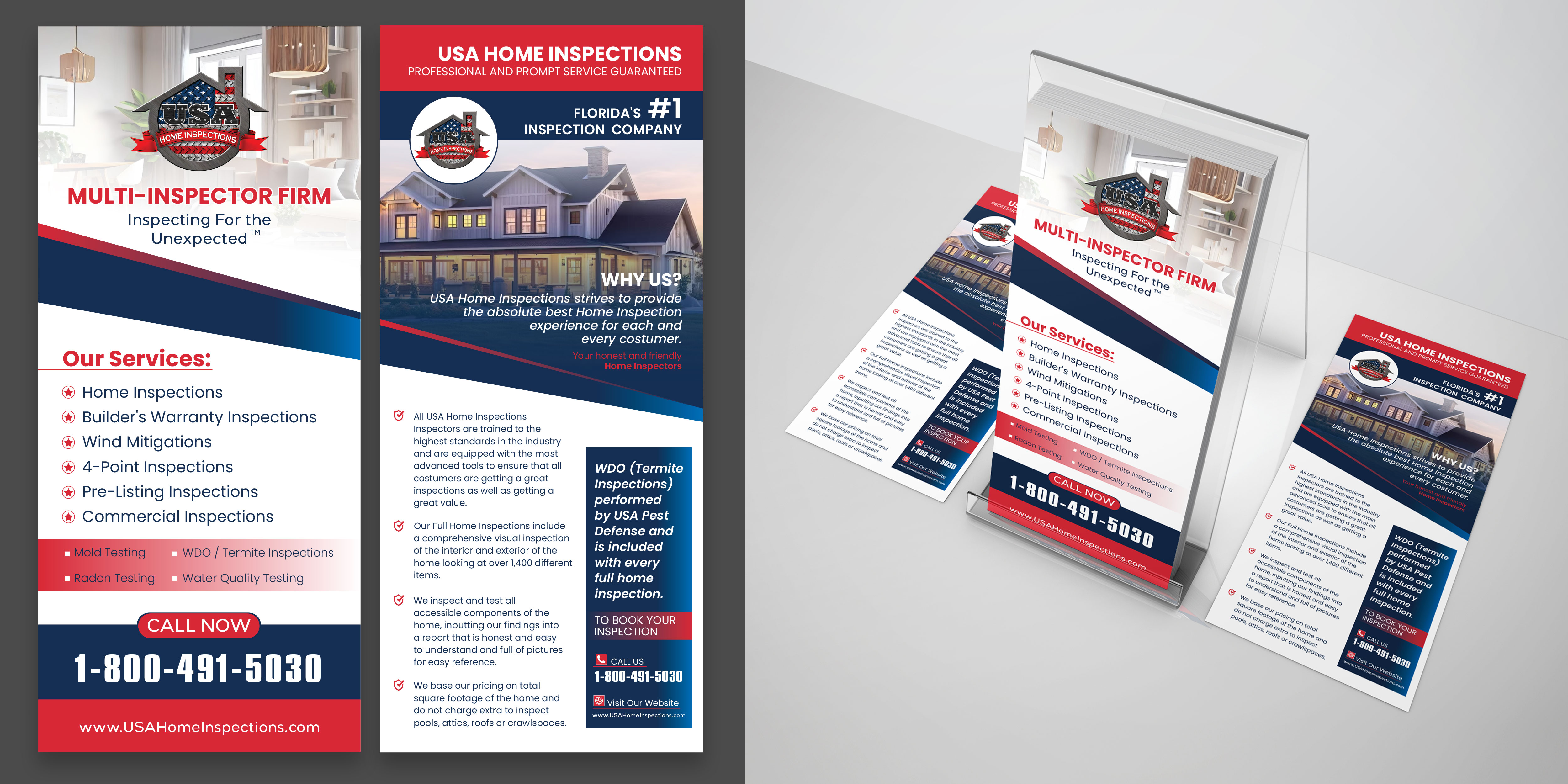 Flyer-Design von Impressive Designs für USA Home Inspections | Design #32294993