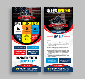 Flyer Design by Dzhafir for USA Home Inspections | Design: #32289327