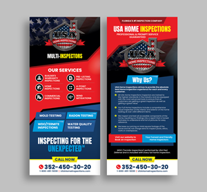 Flyer Design by Dzhafir for USA Home Inspections | Design: #32334581
