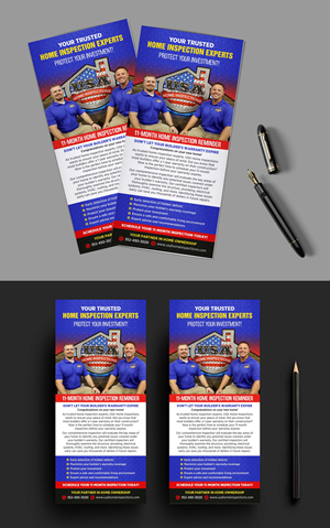 Flyer Design by GraphicsGuru for USA Home Inspections | Design: #32292072