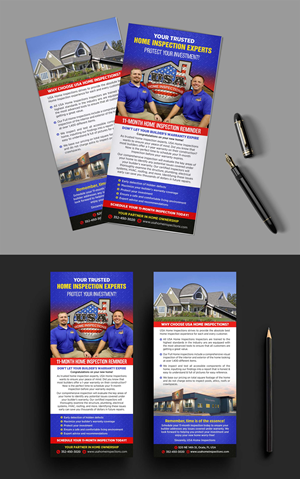 Flyer Design by GraphicsGuru for USA Home Inspections | Design: #32300033