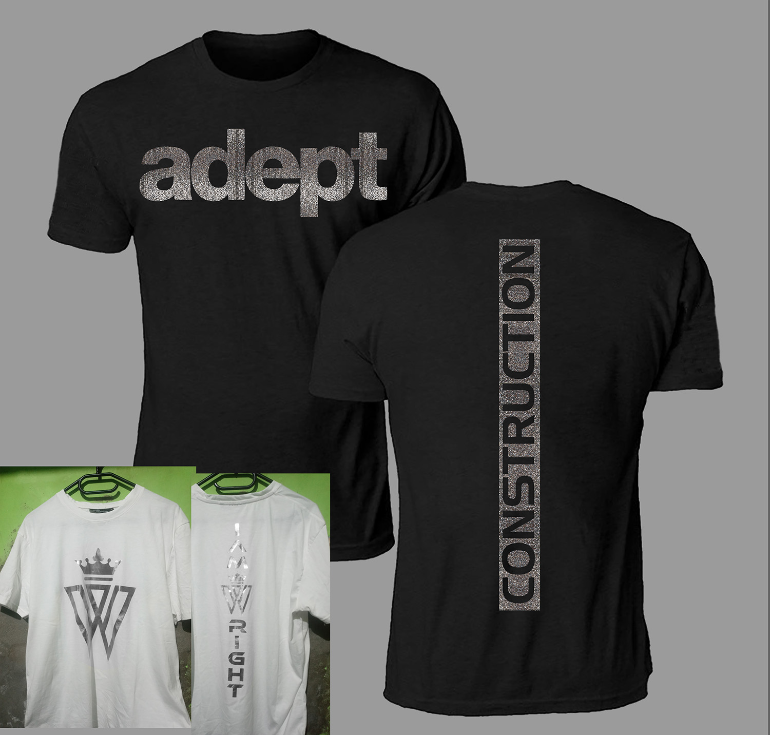 T-shirt Design by Johncina for Adept Construction | Design #32312064