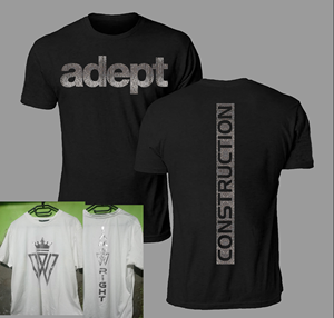 Diseño de Camiseta por Johncina para Adept Construction | Diseño: #32312064