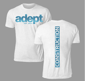 Diseño de Camiseta por Johncina para Adept Construction | Diseño: #32329024