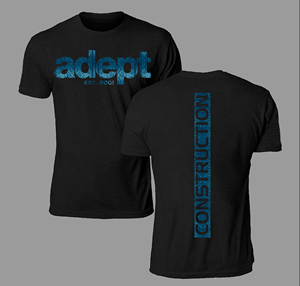 Diseño de Camiseta por Johncina para Adept Construction | Diseño: #32329025