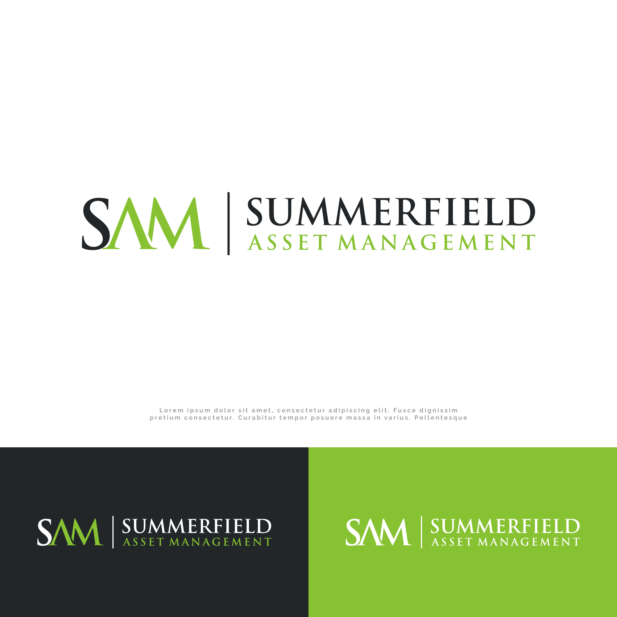 Logo Design for Summerfield Real Estate Group by atlas strom Design