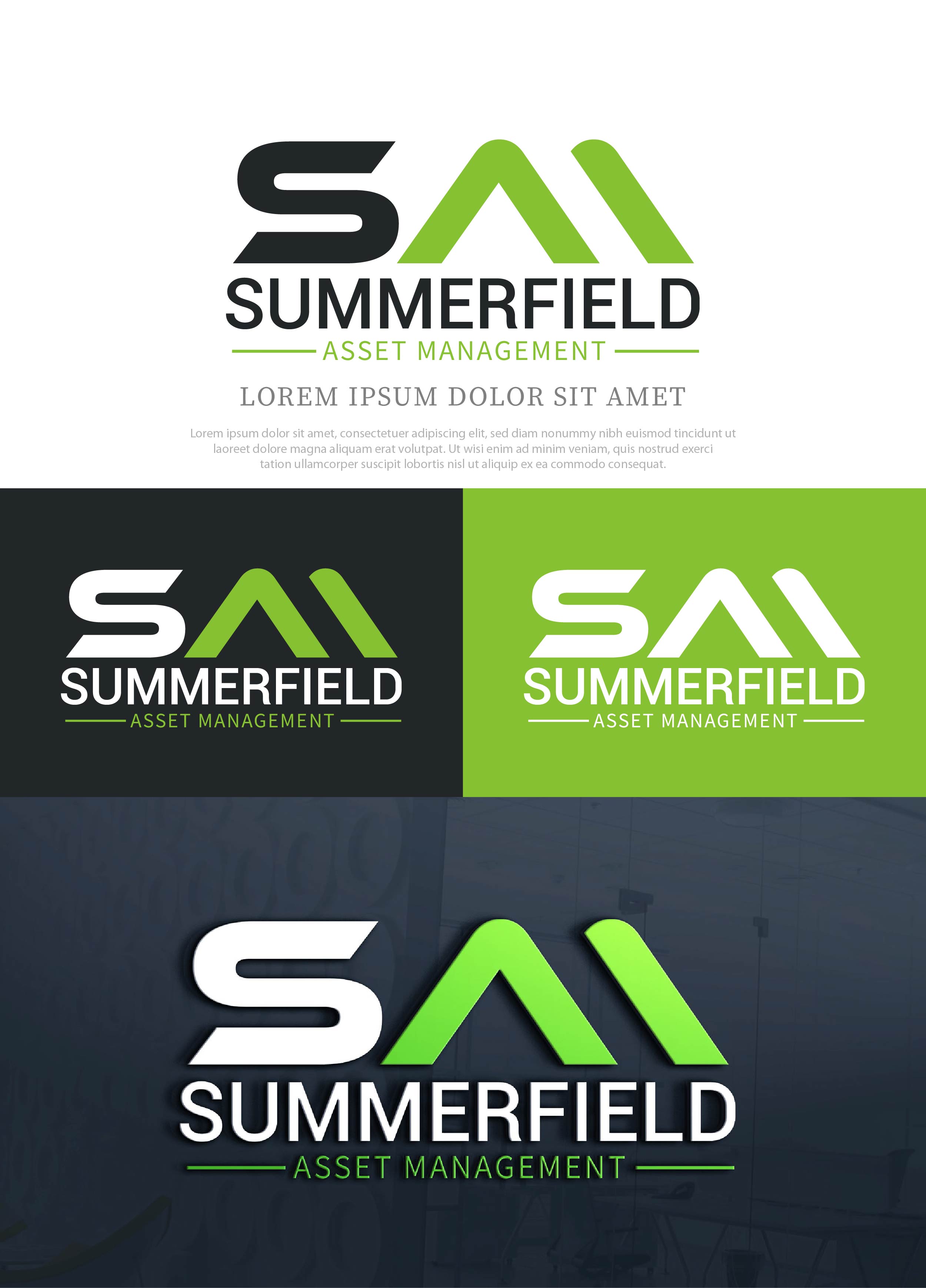 Diseño de Logo por NasarLogo para Summerfield Real Estate Group | Diseño #32319696