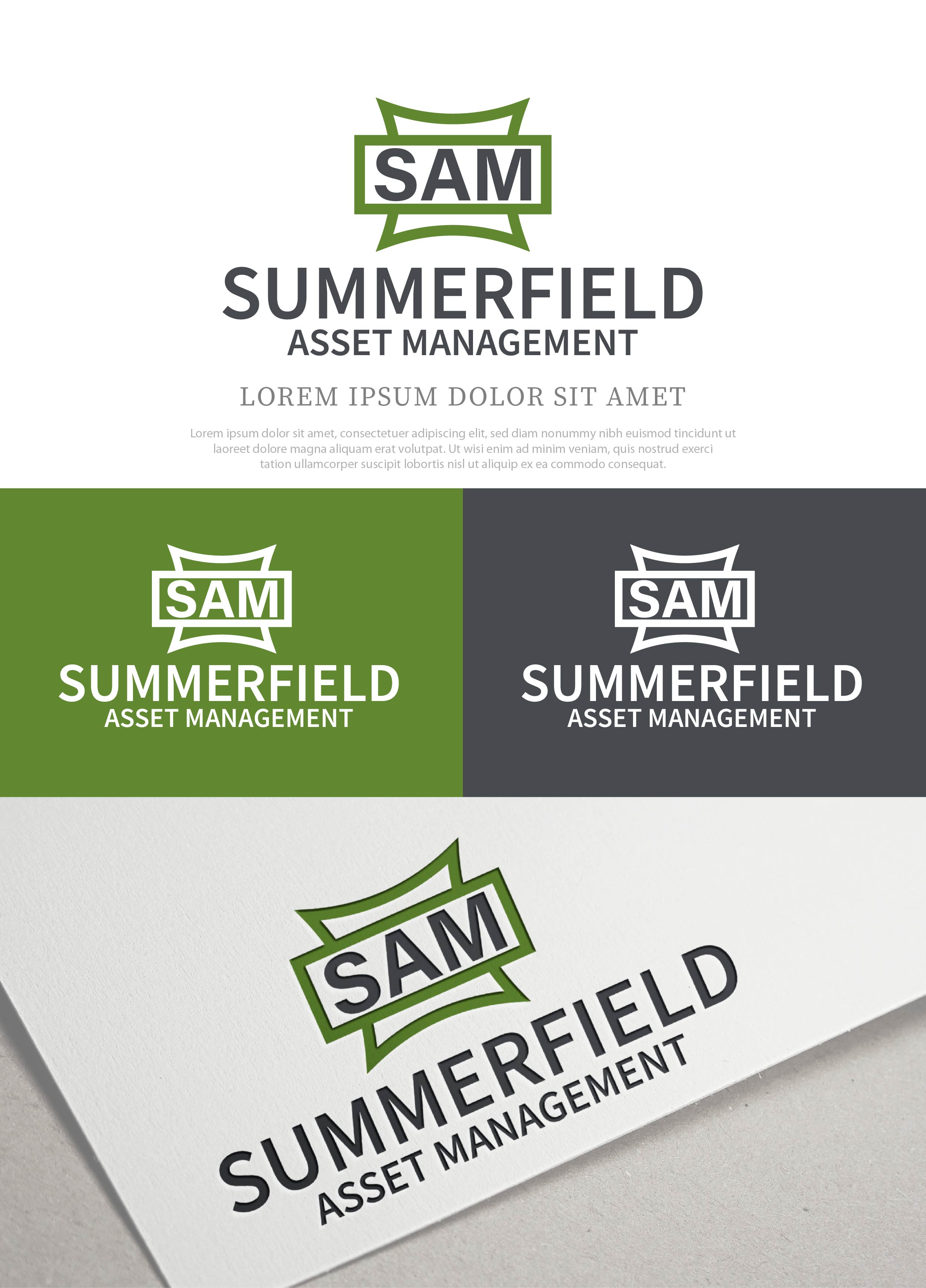Diseño de Logo por NasarLogo para Summerfield Real Estate Group | Diseño #32319698