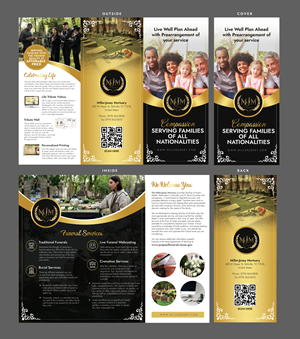 Design de Brochure par Stan$oul pour Miller-Josey Mortuary | Design : #32286976