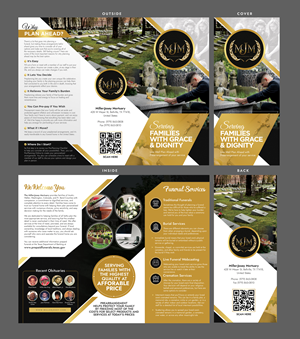 Design de Brochure par Stan$oul pour Miller-Josey Mortuary | Design : #32287280