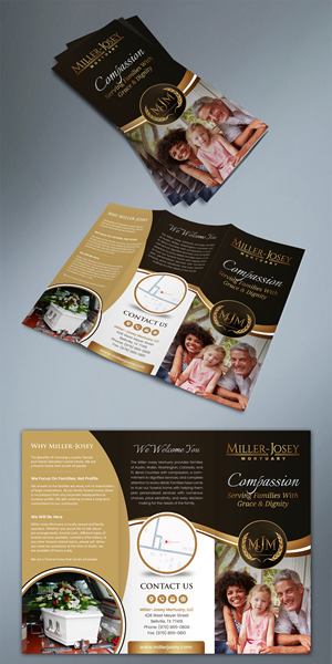 Design de Brochure par SAI DESIGNS pour Miller-Josey Mortuary | Design : #32298267