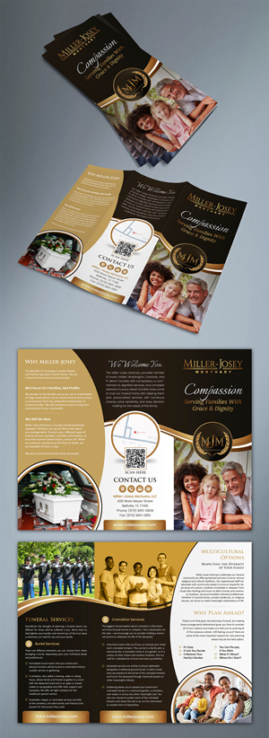 Design de Brochure par SAI DESIGNS pour Miller-Josey Mortuary | Design : #32342615