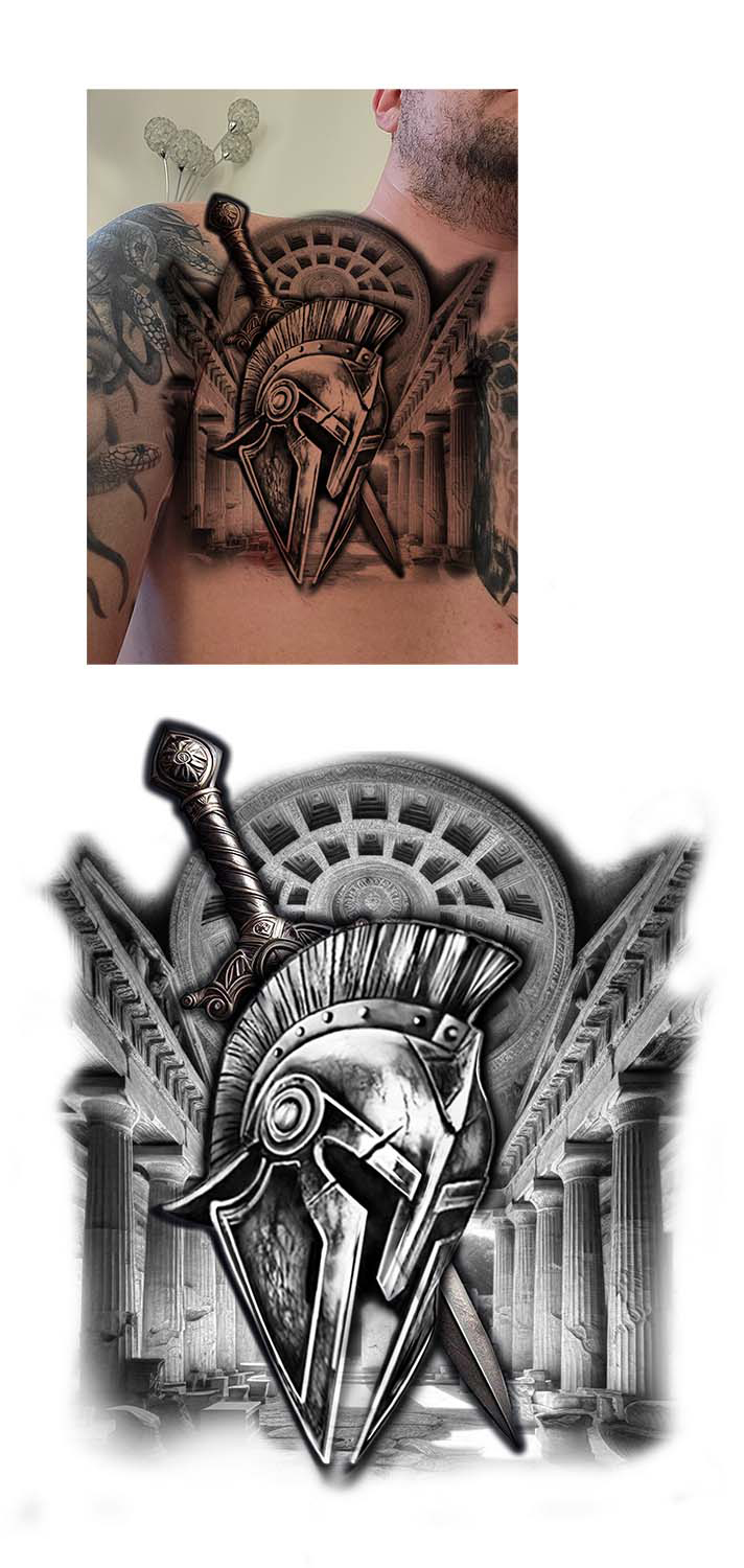 Tattoo Design by ioio for this project | Design #32350727