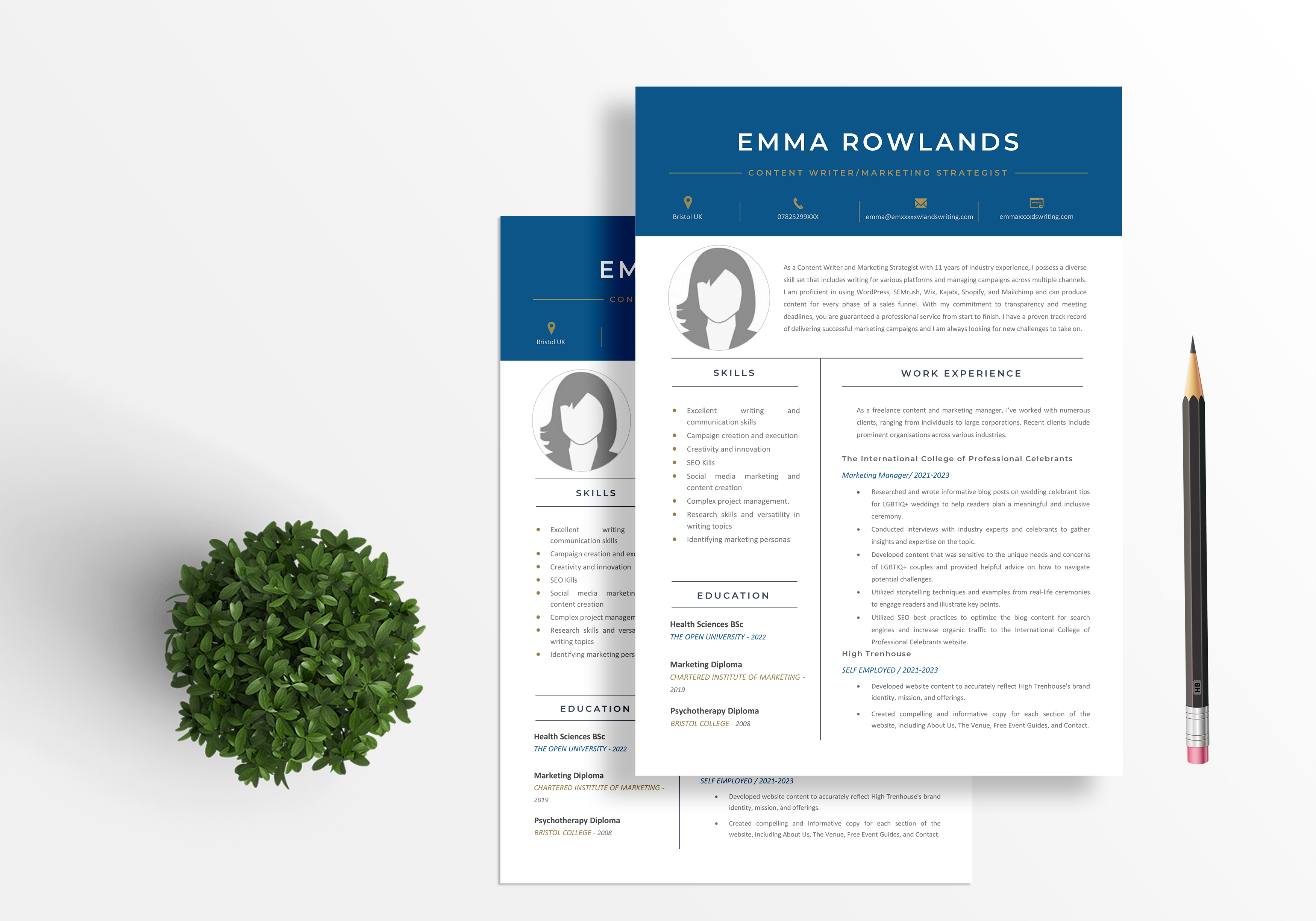 Resume Design by sajjad 26 for Cloud Catalyst GmbH. | Design #32319585