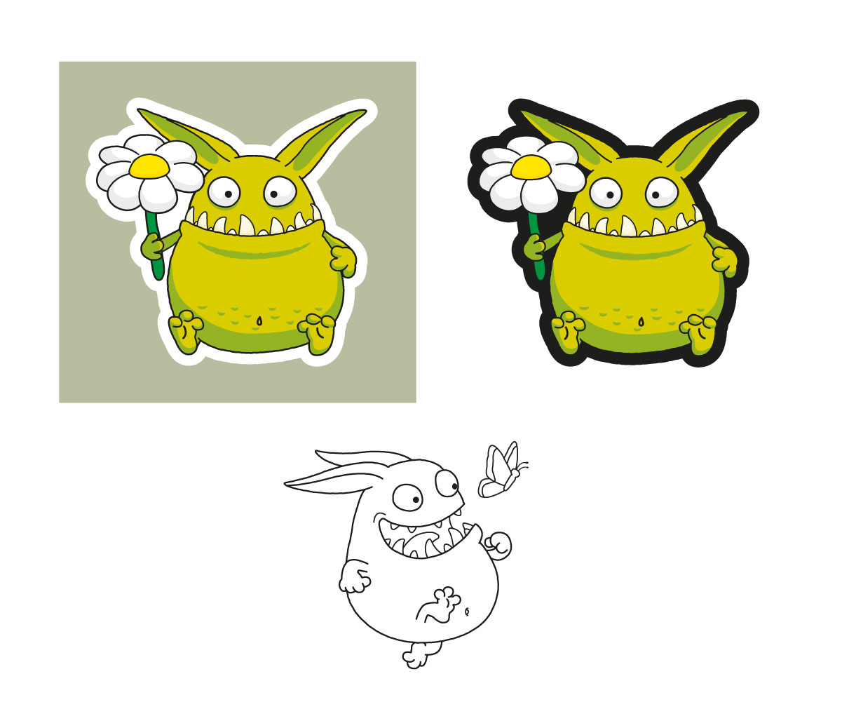 Character Design by YAS9 for Southern Laughing LLC | Design #32341344