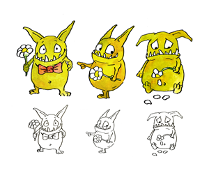 Character Design by Olgert for Southern Laughing LLC | Design: #32337695