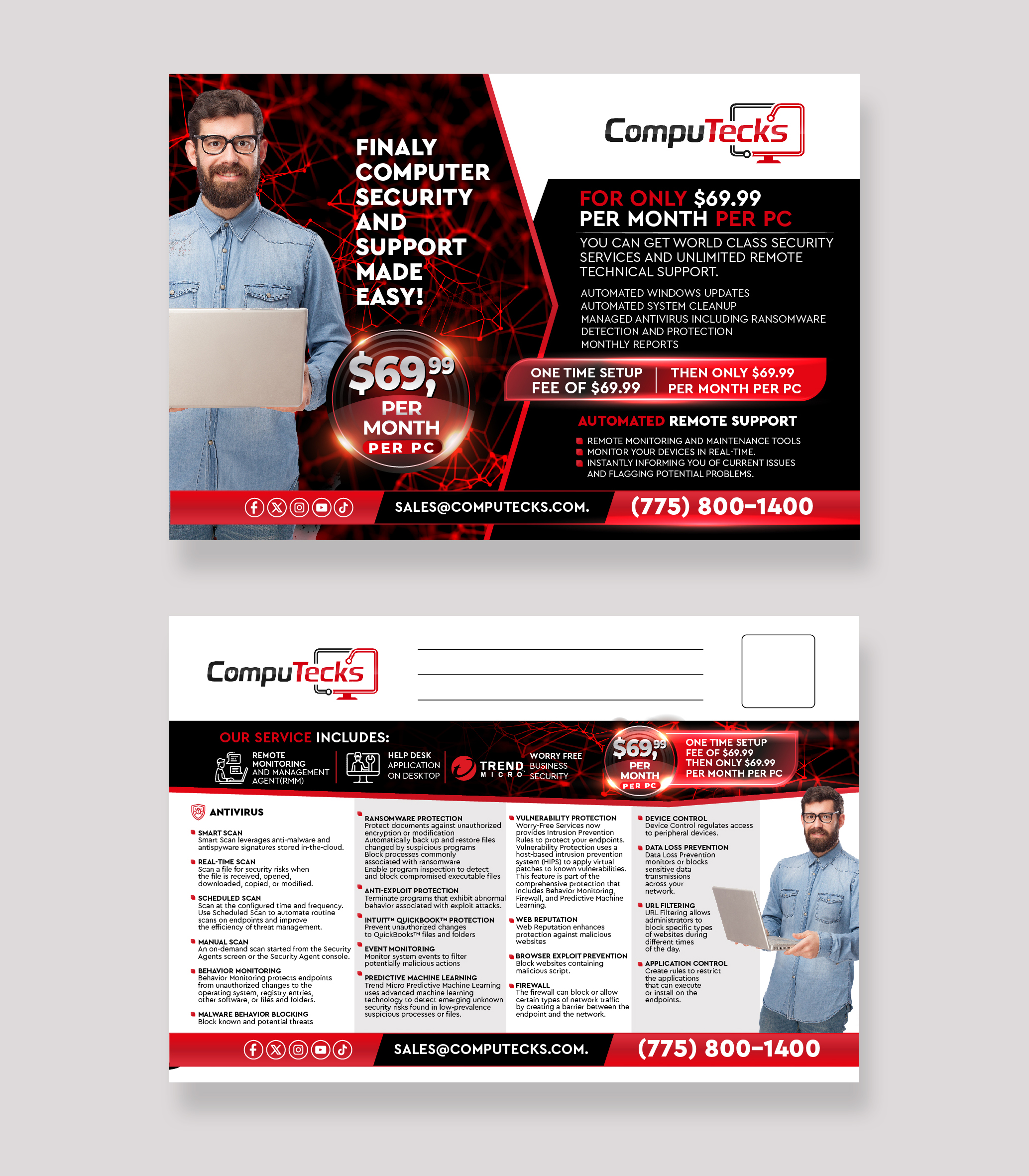 Design de Carte Postale par Jose Lopez ( Verified Pro Designer ) pour ce projet | Design #32299976