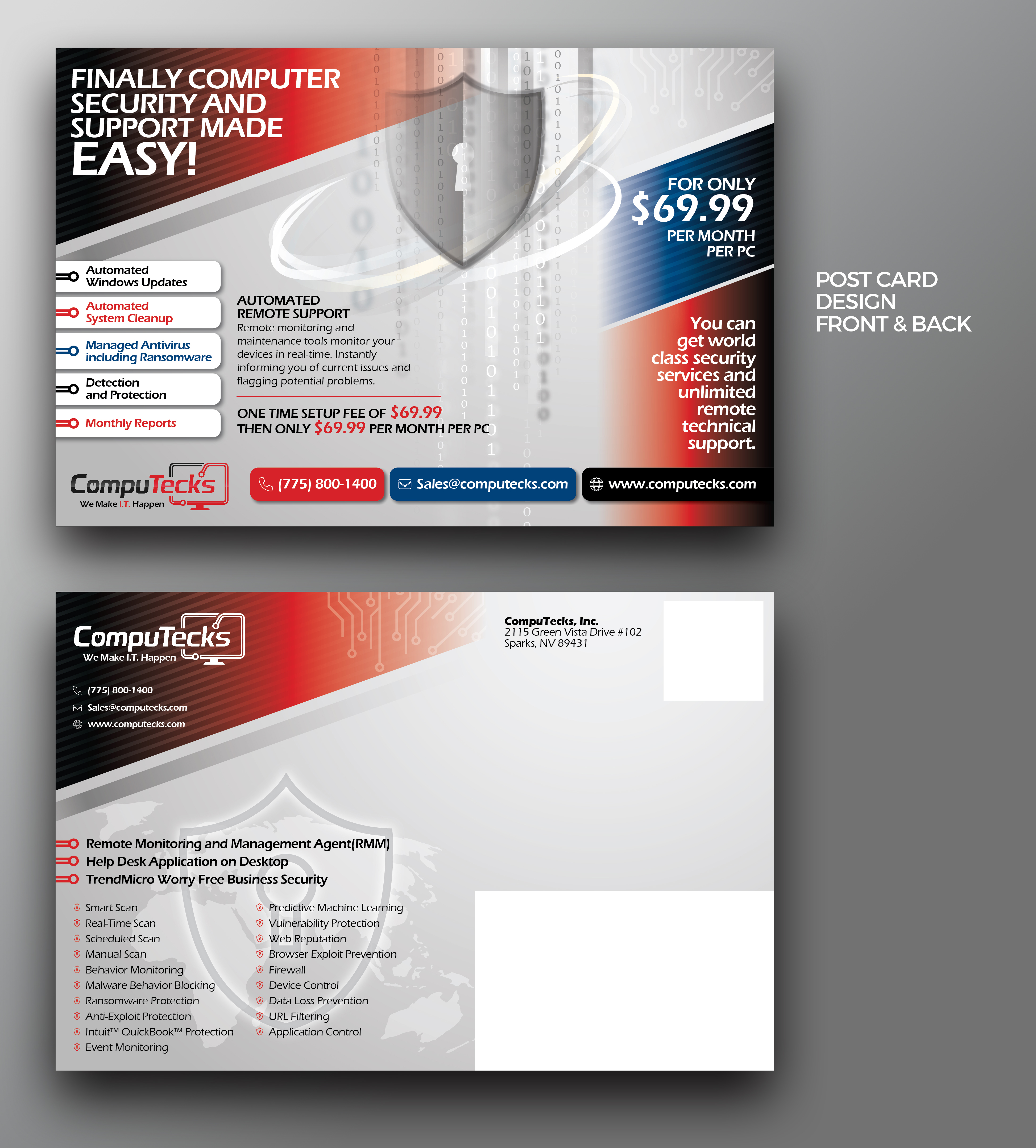 Postcard Design by Impressive Sol for this project | Design #32313581