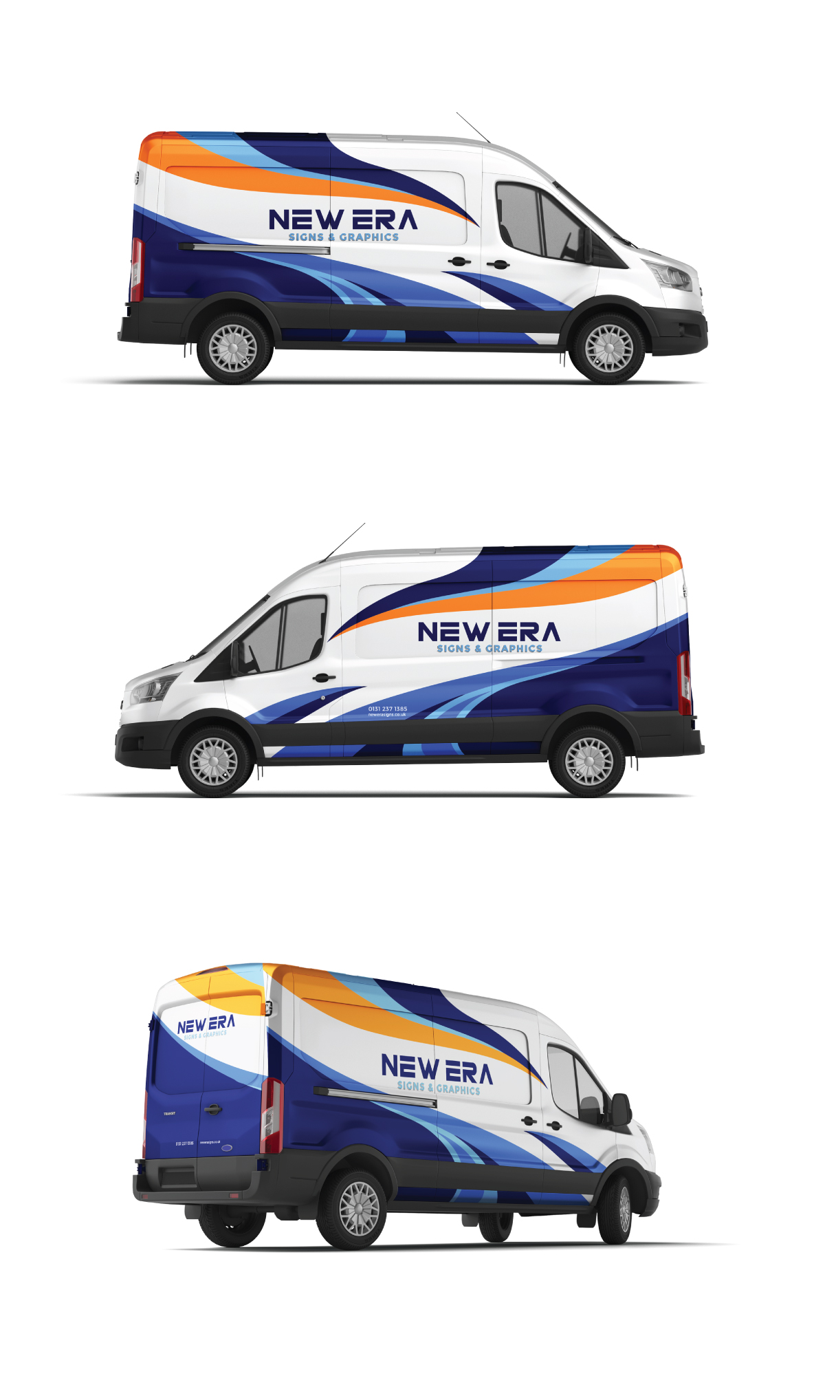 Car Wrap Design by Your Brand Maker for New Era Signs & Graphics  | Design #32313893