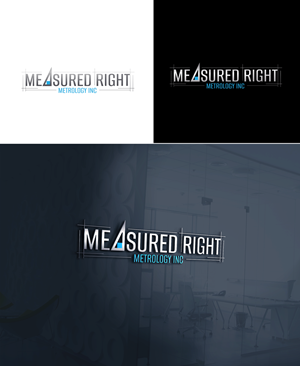 Logo Design by RA-bica for Measured Right Metrology Inc. | Design: #32307342