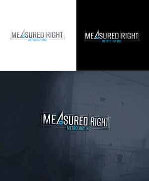 Logo Design by RA-bica for Measured Right Metrology Inc. | Design: #32307476