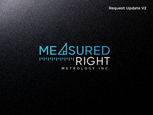 Logo Design by apik. for Measured Right Metrology Inc. | Design: #32307680