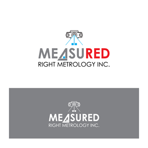 Logo Design by AMCSTUDIO for Measured Right Metrology Inc. | Design: #32294202
