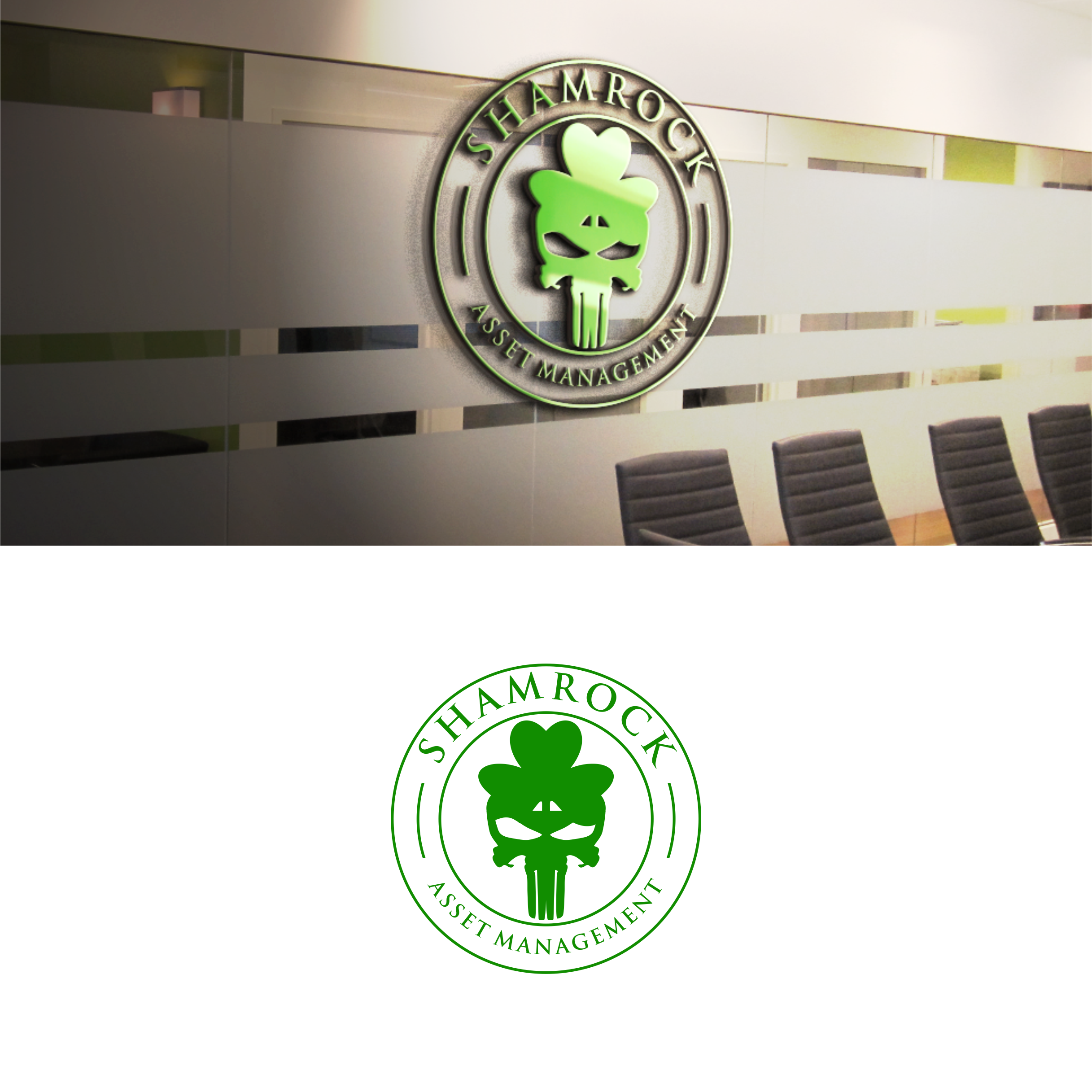 Diseño de Logo por diego costa para Shamrock Asset Management | Diseño #32301126